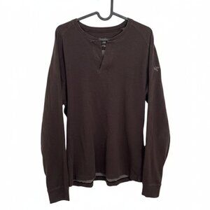 Arc'teryx Sirrus Long Sleeve Henley Brown M